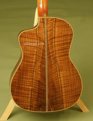 Petros Guitar: Used Figured Claro Walnut CELT FS-12 Fret