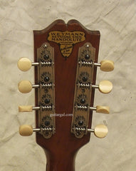 Weymann mandolute headstock