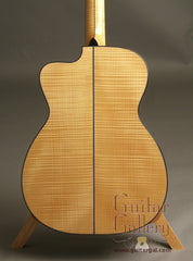 Bourgeois Guitar: Used Flame Maple Luthier's Choice Custom OM