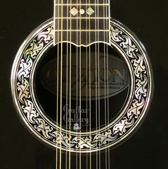 Ovation Guitar: Black 1658
