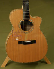 Webber Guitar: Quilted Maple OM