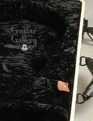 Bill Monroe Lithograph Gibson style F Mandolin Custom Cedar Creek Case interior