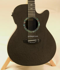 RainSong Graphite Guitars Guitar: Black Graphite WS1000