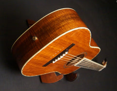 Bourgeois Piccolo Parlor All Mahogany guitar glam shot