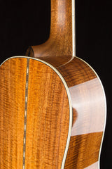 Bourgeois Piccolo Parlor guitar figured mahogany guitar