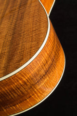 Bourgeois Piccolo Parlor guitar binding