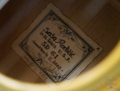 Radicic Classical Guitar label