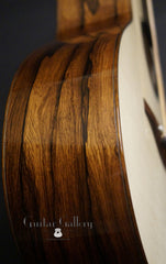 Lars Rasmussen Madagascar rosewood guitar side