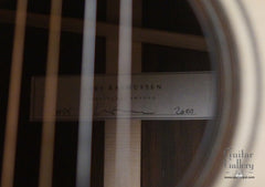 Rasmussen guitar interior label