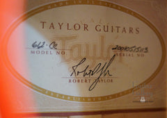 2001 Taylor 612ce Guitar (RED)