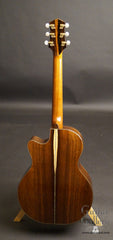 Ryan MGC Brazilian rosewood guitar back full