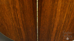 Ryan MGC Brazilian rosewood guitar back detail