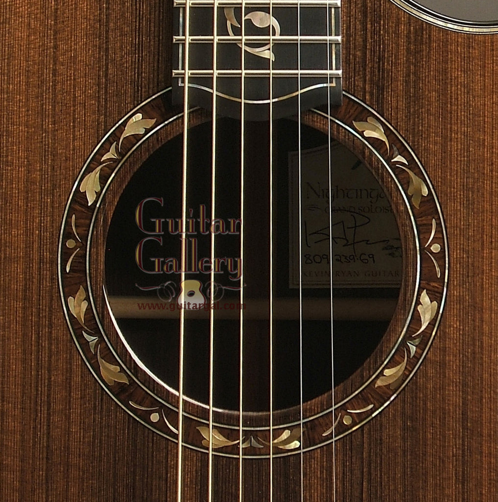 Ryan Guitar: Used Sinker Redwood Top Nightingale Grand