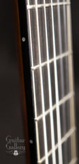 Lowden S35J fretboard side view