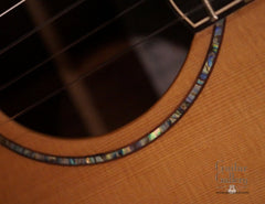 Lowden S35J guitar abalone rosette