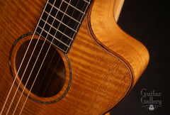 Lowden S35M fiddleback mahogany guitar cutaway