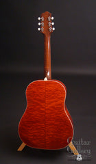 Santa Cruz SSJ guitar back full view