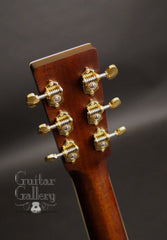 Santa Cruz 000-12 fret guitar headstock back