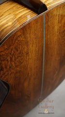 Santa Cruz OM guitar Honduran rosewood back