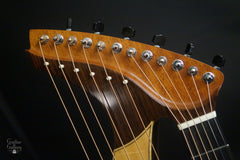 Sedgwick Harp guitar headstock