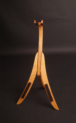Solid Ground Cherry guitar stand