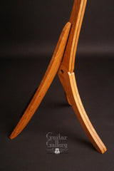 Solid Ground cherry guitar stand detail