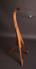 Solid Ground Sapele Standard Guitar Stand side view