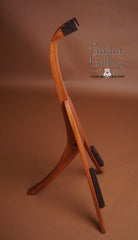 Solid Ground Sapele Standard Guitar stand side