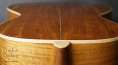 Square Deal 00-12 fret guitar down back