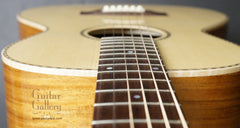 Square Deal 00-12 fret guitar down front