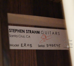 Strahm Madagascar Rosewood Eros Guitar