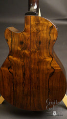 Strahm 00 Brazilian rosewood guitar back