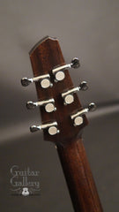 Strahm 00 guitar headstock back