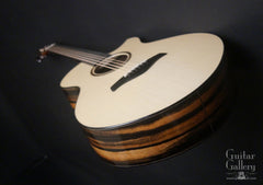 Strahm Eros guitar Moon spruce top