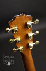 Taylor 814-BCE 25th anniversary guitar headstock back