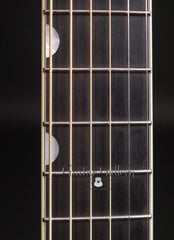 Taylor DDSM black guitar fretboard