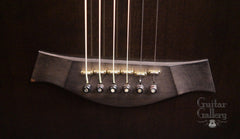 Taylor DDSM black guitar bridge