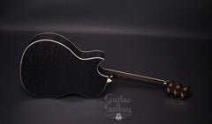 Taylor DDSM black guitar glam shot back