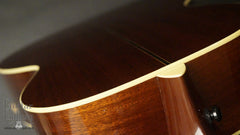 Tippin 000-12 Sunburst Guitar down back