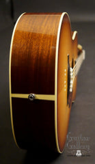 Tippin 000-12 Sunburst Guitar end