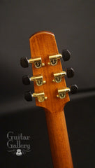 Traugott model R guitar headstock back