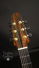Traugott model R guitar headstock