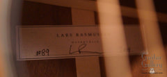 Rasmussen model C TREE guitar label