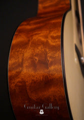 Rasmussen model C TREE mahogany guitar side detail