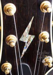 Triggs archtop headstock