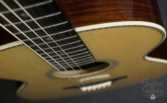 Tippin 000-12T guitar down front