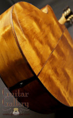 Laurie Williams ancient kauri guitar back