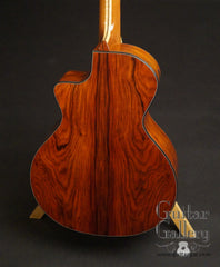 Tony Vines Artisan Guitar cocobolo back