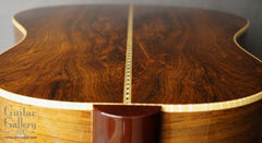 John Walker guitar Brazilian rosewood back