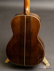 Walker 000 Brazilian rosewood guitar back